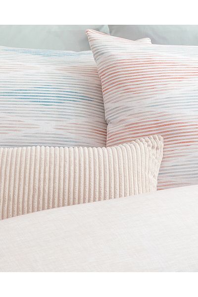 Madame Coco Faya Bettwäsche-Set, 100 % Baumwolle, Ranforce-Print, Einzelbett, Beige