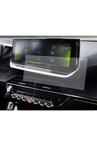 Techmaster Peugeot 2008 2019-2020 Navigation Tempered Screen Protector