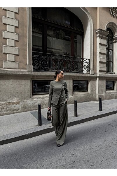 Kokosh moda Σετ Παντελόνι και Σακάκι βάτα τεμαχίων από Πολυβισκόζη με Πλήρη Λ...