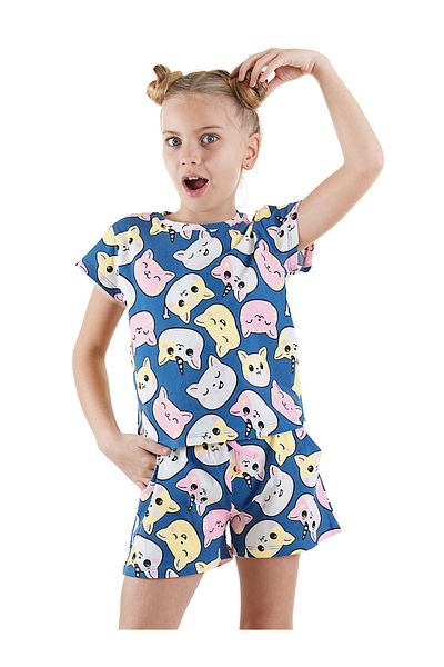 Denokids Aranyos macskák póló rövidnadrág szett