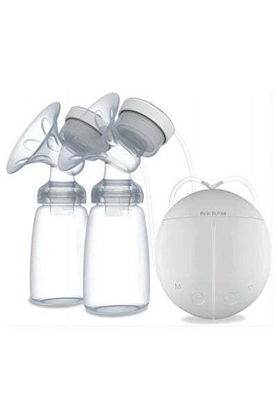 HALAMODO Wearable, Hands-Free, Upgraded, Portable Electric Double Breast Pumps With Low Noise, High Temperatu