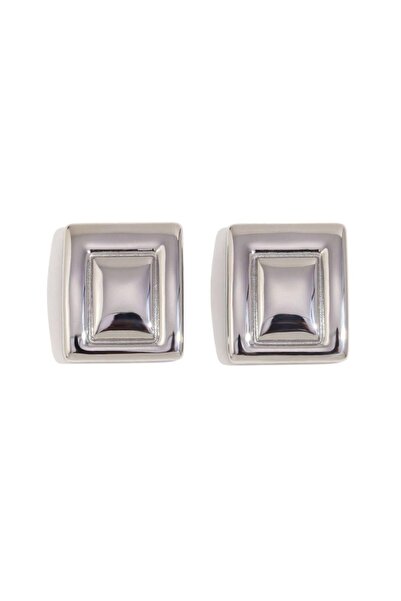 Alice İsstanbul Steel Silver Plate Earrings