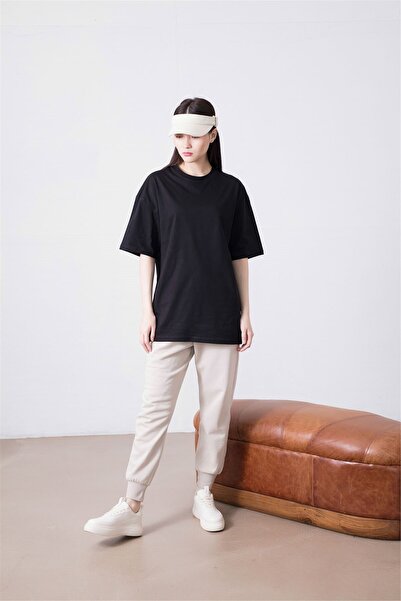 Trendiz Unisex Μαύρο Basic Tshirt