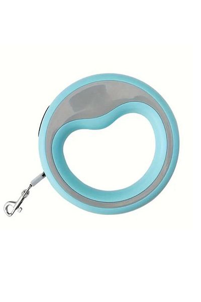 Glipet Round Strip 2.5 Meters Diameter Automatic Dog Walking Leash 20 kg Blue