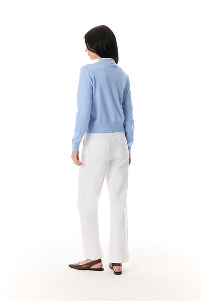Mudo Cropped Flare Fit Pants with Pocket Detail