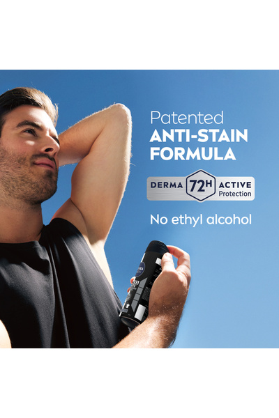 NIVEA مزيل عرق أصلي غير مرئي للرجال، بخاخ 200 مل، عبوة من قطعتين