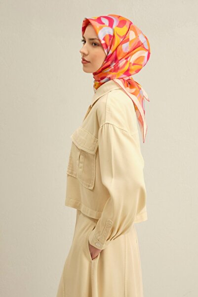 Armine Twill İpek Eşarp 9329D