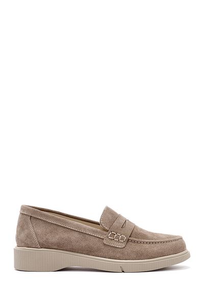 Derimod Mink Suede Women's Loafer - Comfort 24Wfd 151610