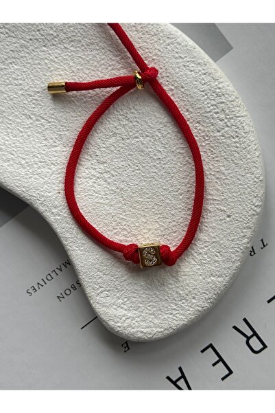 Rossetto Atelier Cube S Letter Elevator Red Rope Bracelet