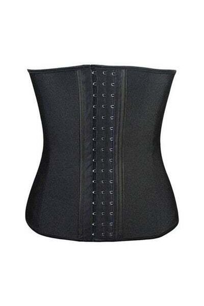 HALAMODO Sport Waist Trainer, Weight Loss Waist Cincher, Body Shaper with Adjustable Closure and Support Bar,