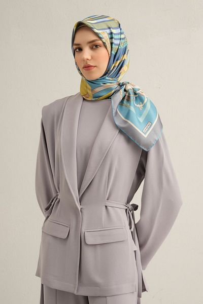 Armine Twill Silk Scarf 9315D