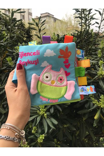 Sozzy Toys Embroidered Rustling Book