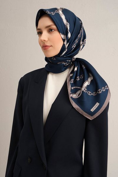 Armine Twill Silk Scarf 9346D