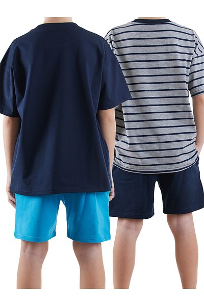Denokids Fiú Basic 2 csomagos rövidnadrág