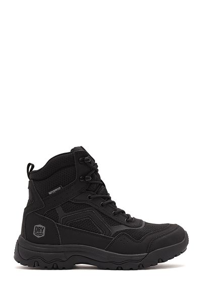Derimod Dry Men's Black Lace up Waterproof Outdoor Boots 24Wfd69416F