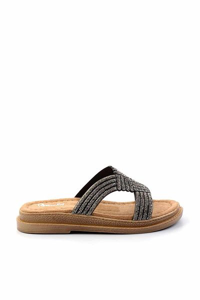 Bambi Papuci de damă Black Stone K 04823004687