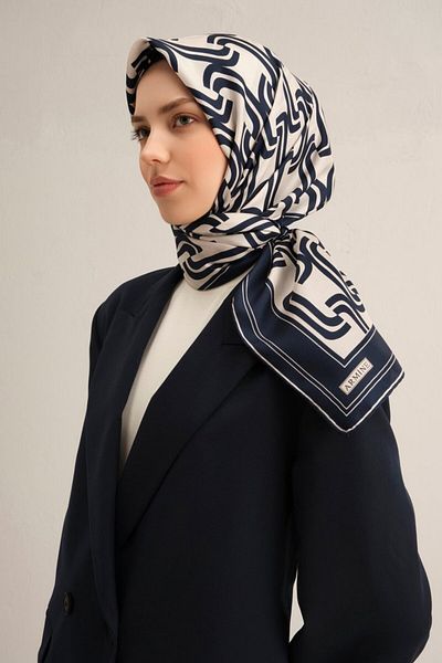 Armine Twill Silk Scarf 9343D