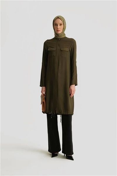 Armine Two Pocket Tunic 25Yh4217 Khaki