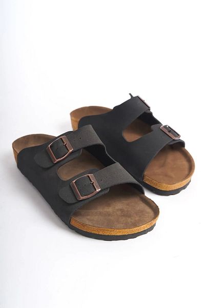 marceline Double Buckle Comfortable Unisex Slippers