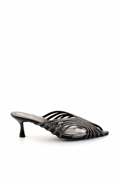 Bambi Papuci de damă Platinum Negru K04026200087