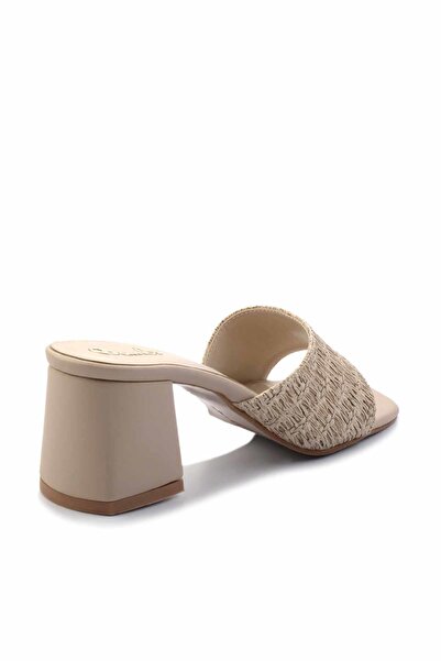 Bambi Bej Kadın Terlik K04233192009