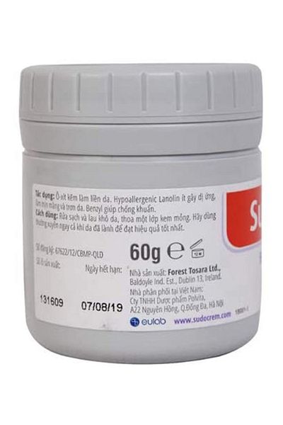 Sudocrem Antiseptic Therapeutic Cream for Diaper Rash Protection 60g