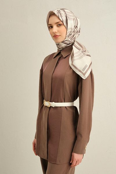 Armine Twill Silk Scarf 9333D