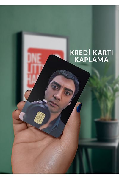 One Little Happiness Valley of Wolves Polat Credit Card Covering Sticker
