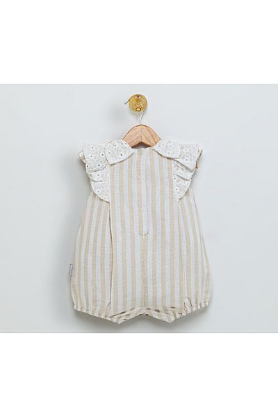 Butik Baby Lined Snap Romper
