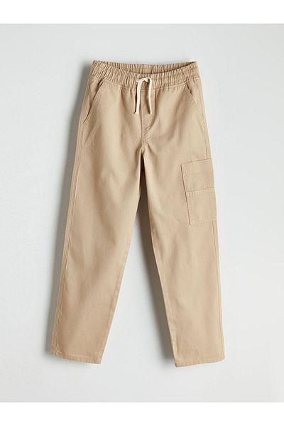 LC Waikiki Boys' Cargo Pants with Elastic Waist