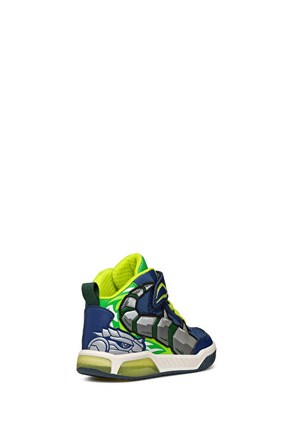 Geox Αθλητικά παπούτσια για αγόρια Navy Blue J Inek Boy με λουράκια J469cc011bcc0749