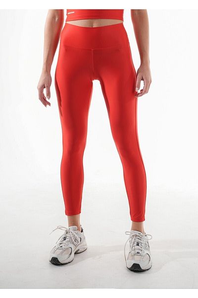 Promise Athletic Destiny Women's Ultra Stretchy-Light High Waist Red Sports Leggings