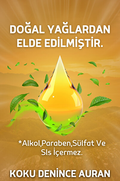 AURAN Aromask Esansiyel Uçucu Koku Yağı Difüzör Esansı Buhurdanlık Yağı Aromaterapi Yağı 100ml