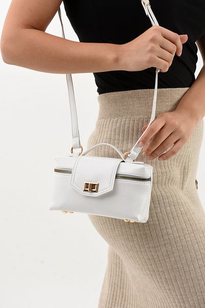 Night Geantă de mână și de umăr pentru femei Isabella Model White