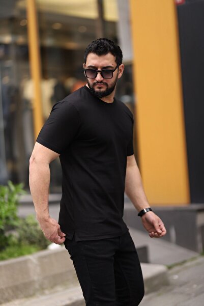 ENERJİN Ανδρικό μπλουζάκι Oversize Βαμβακερό - Crew Neck