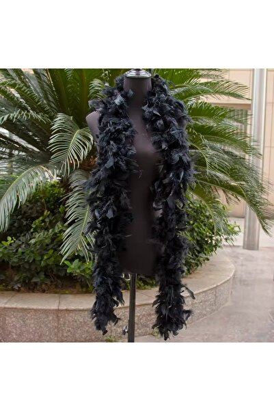 Fiyonks Atölye Otriş Tüy, Kaz Tüy, Boa Tüy, 2 Metre Uzunluğunda Kalın Tüy, Süsleme Aksesuar