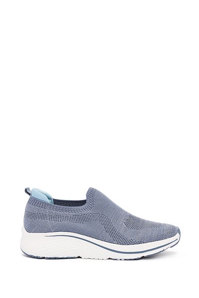 Derimod Pantofi de damă Zero, albastru, cu talpă groasă, din material textil 25SFE49536F