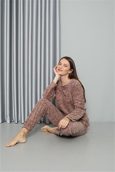 modaserdem Σετ γυναικείες πιτζάμες Mdsrdm Welsoft Fleece