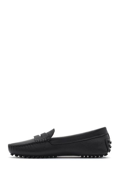 Derimod Loafer din piele neagră pentru femei 25SFD2903FT