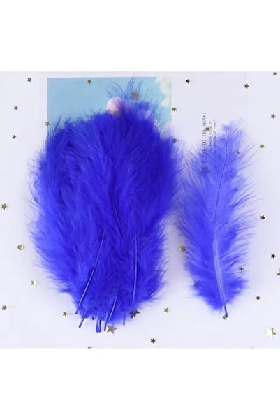 Fiyonks Atölye Kuş Tüyü, 100'lü Paket Kuş Tüy, Yapay Kuş Tüy, Süsleme Tüy