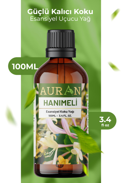 AURAN Hanımeli Esansiyel Uçucu Koku Yağı Buhurdanlık Yağı Difüzör Esansı Hobi...