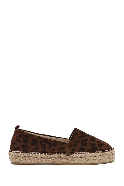 Derimod Women's Leopard Espadrille 25Sfd 207110