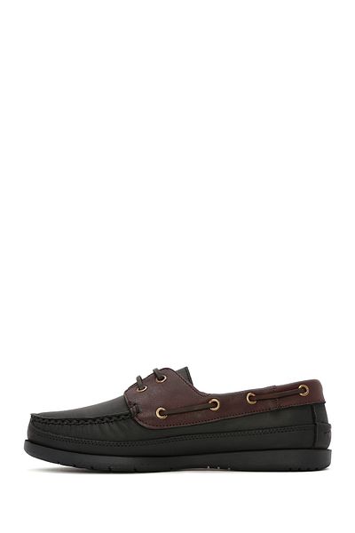 Derimod Loafer confortabil din piele neagră pentru bărbați 25SFD6607M2