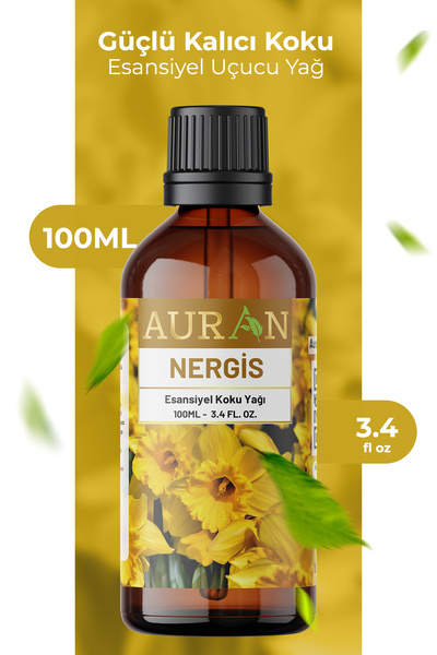 AURAN Nergis Esansiyel Uçucu Koku Yağı Buhurdanlık Yağı Difüzör Esansı Hobi E...
