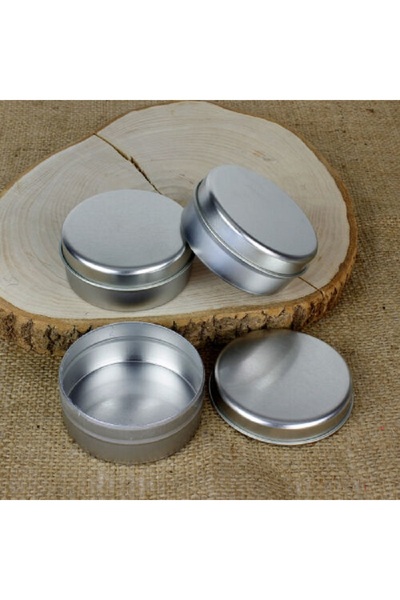 Misse Μεταλλικό κουτί από κασσίτερο - Κουτί πολλαπλών χρήσεων για κεριά, σαπούνια και δώρα 7,3x3,1 cm (10 τεμάχια)