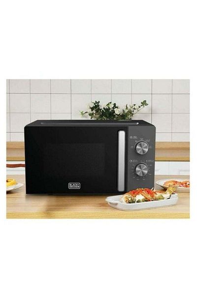 Black&Decker BLACK+DECKER Basic Microwave Oven 20 L 700 W Mz2015P-B5 Grey