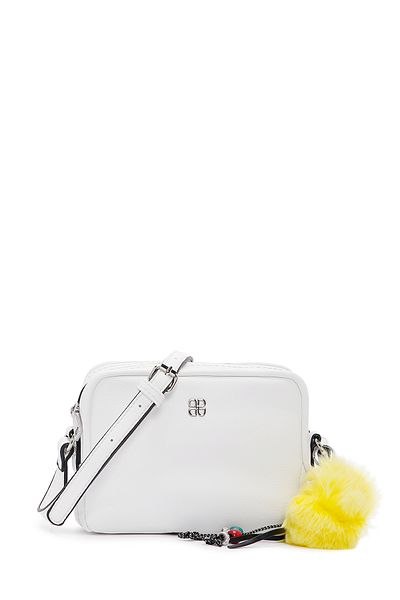 Derimod Geantă de damă, albă, cu curea lungă, tip crossbody 25SBD2407FT