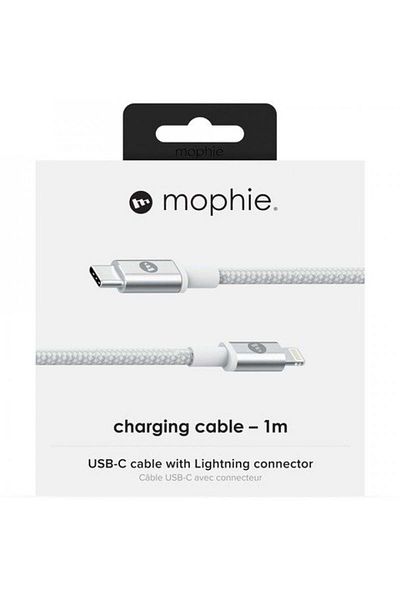 Mophie Mophie 1m USB-C to Lightning Cable - White