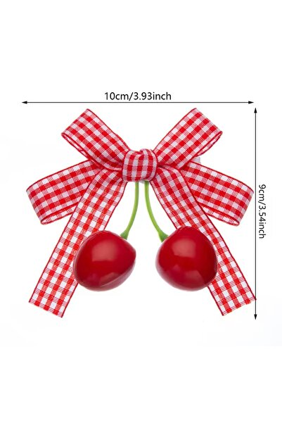 Monalisa Lily Kız Çocuk İkili Kiraz  Pens Toka