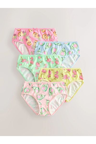 Next Baby Multiple Brief Pattern 5 Pack Panties